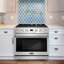 Cosmo 36 po Collection Lumin 6,1 pi³ Cuisinière au gaz avec 6 brûleurs scellés et four à convection en acier inoxydable