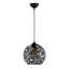 Luminaire suspendu sphérique 1 lumière Hazbi