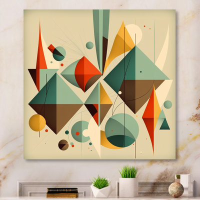 Aula - Abstract Midcentury Wall Art