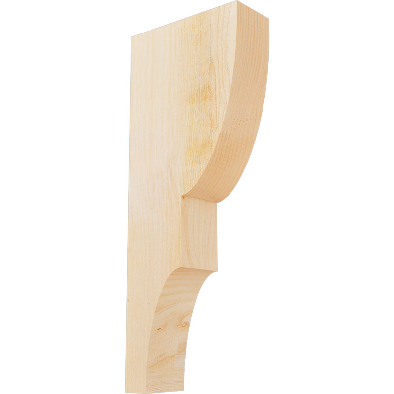 Corbeau Ridgewood, H 26 po x l 4 po x P 10 po, Sapin de Douglas, Sciage brut