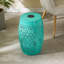 Table d'appoint SOLAR, couleur sarcelle