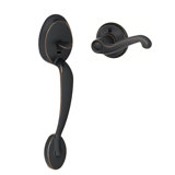 Plymouth Lower Half Handleset Door Lever (Deadbolt Sold Separately)