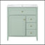 Meuble-lavabo avec lavabo, 3 tiroirs et tablette réglable-970500899