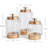 Shantae Glass Canister Set