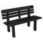 Hamlin Plastic Outdoor Bench-1253082578