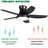 Whitham Ceiling Fan with LED Lights-2114127346