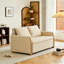 2 Seater Cotton Blend Sofa Bed