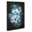 Blue Cherry Tree Flowers - Wrapped Canvas-61878598