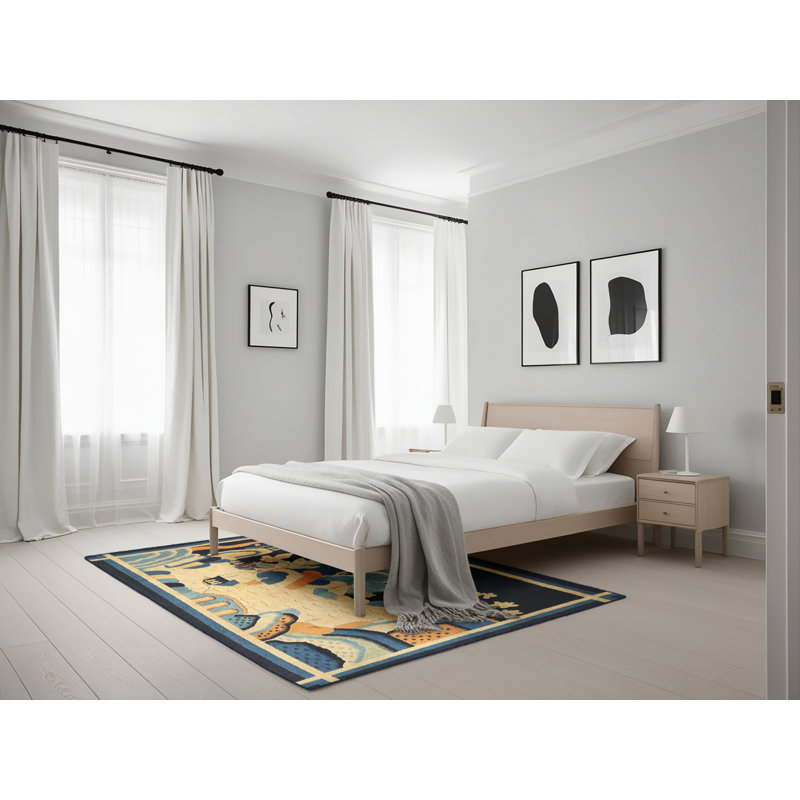 Tapis jaune, Rectangle 5 pi x 7 pi