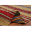 Tapis rayé en laine Kilim