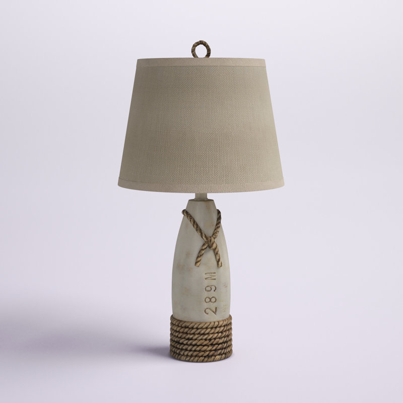 Lampe de table 26,25 po Chaplecroft, Blanc vieilli