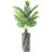 Artificial Tree In Planter, Fake Areca Tropical Palm Silk Tree Home Decoration (Plant Pot Plus Tree)-505245986-521802713