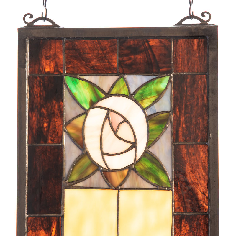 Pasadena Rose Stained Glass Window