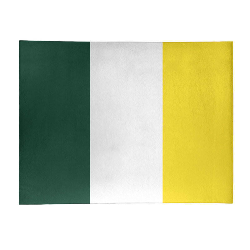 Tapis vert/jaune, Rectangle 9 pi x 12 pi