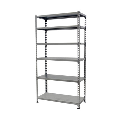 90cm W Steel Height -Adjustable Shelving Unit