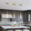 Luminaires suspendus dorés modernes Modern Kitchen