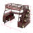Jeffree Kids Loft Bed with Drawers-732370835-696594164