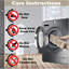 Bath Mat Set 2 Piece Machine Washable For Bathroom, Jacquard Greek Non Slip Quick Dry Shower Rugs & Bathtub Mats-377028067