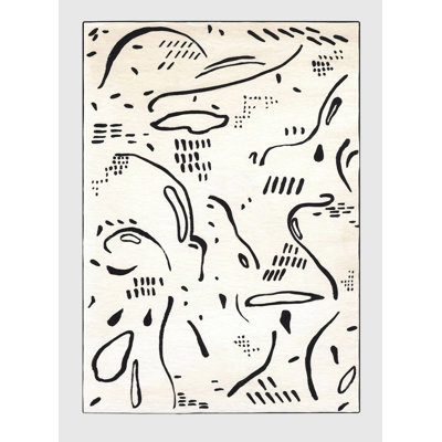 Valto Washable Abstract Indoor Rug