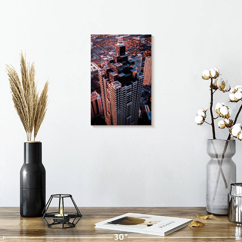 Lilie Atlanta Skyscraper, 12" H x 8" W