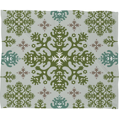 Andi Bird Knitted Throw Blanket