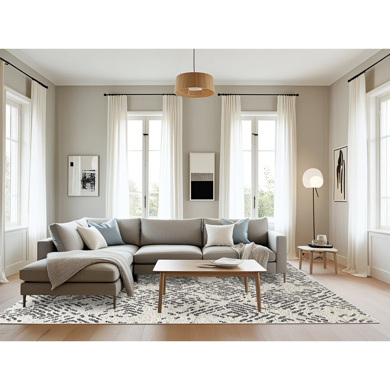 Palmhurst Geometric Indoor Rug, Rectangle 8' x 12'