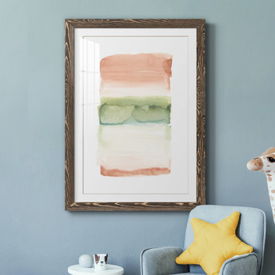 Skye II - Peinture encadrée sur papier