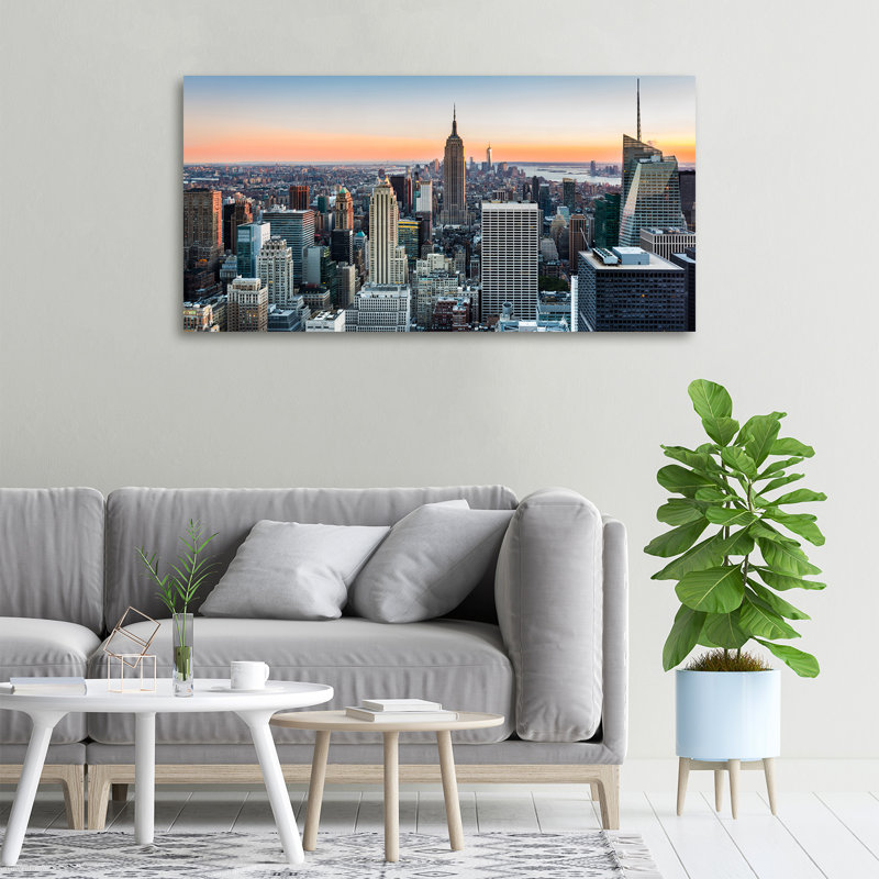 New York - No Frame Print on Canvas