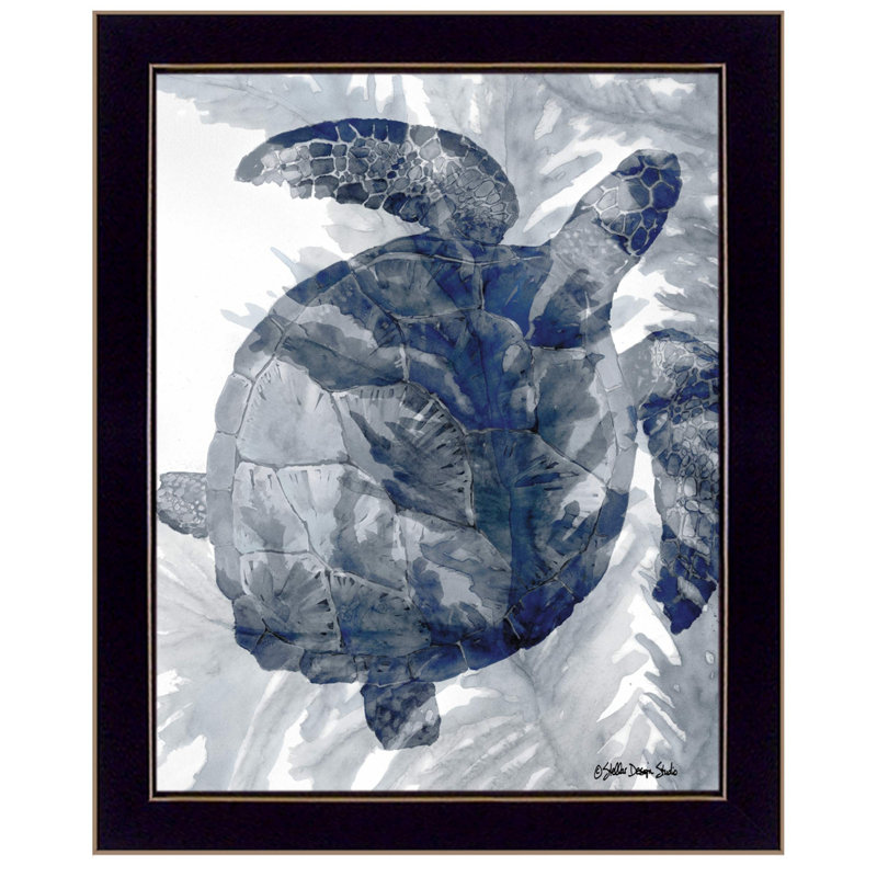 Art mural de la collection Ocean, Cadre noir