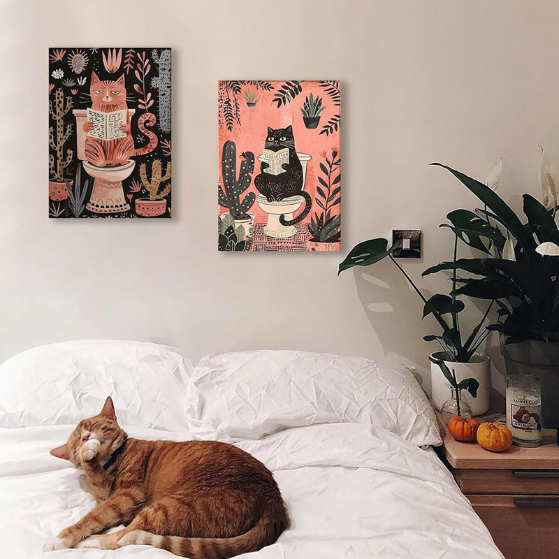 2 Piece Wrapped Canvas Print, 40cm H x 30cm W