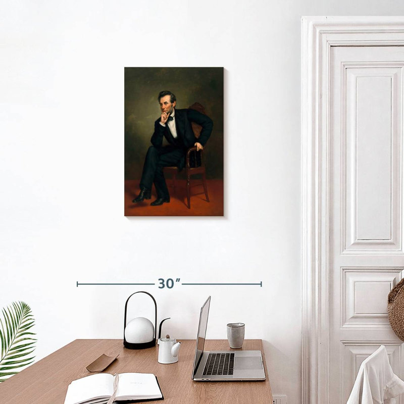 Keiri Abraham Lincoln Portrait, 24" H x 16" W