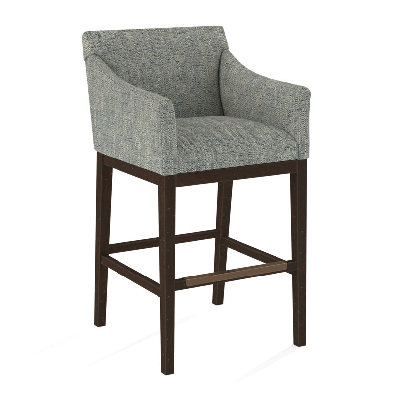 Upholstered Stool, 61650-33, Nutmeg