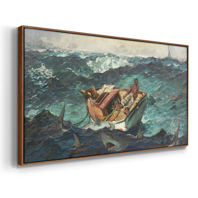 Série paysage - CCLX - Toile tendue avec châssis encadré - Prêt à être accroché