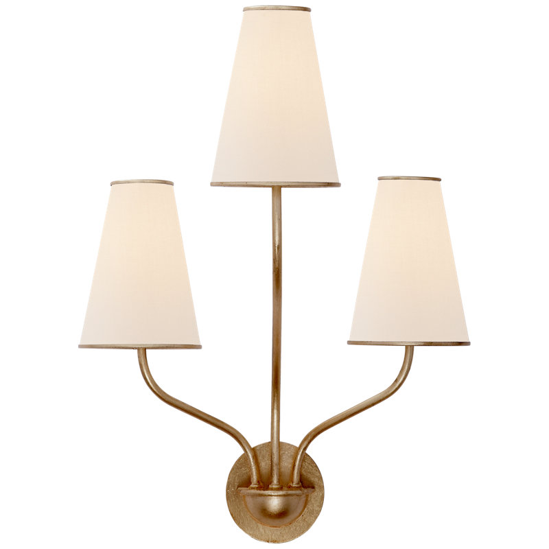 AERIN Montreuil Small Wall Sconce, Gild