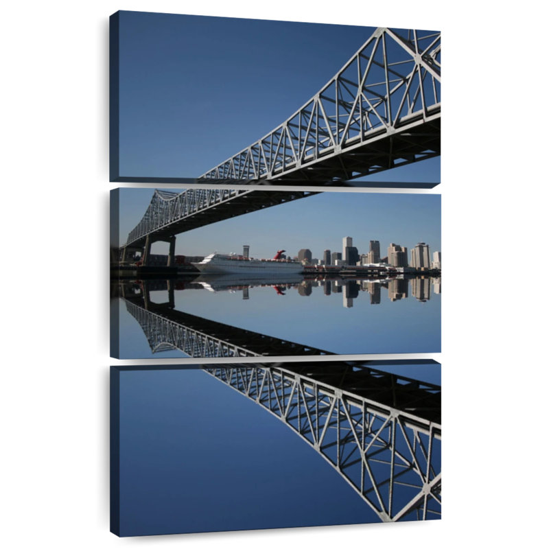 Photographie du pont Lilie Crescent City