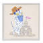 Giclée encadrée dalmatien Summer Sandcastle, design par Krissy Mast-451259135-451259107