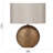 Cadnite 41 Cm Oval Ceramic Table Lamp Complete With Shade-979970463