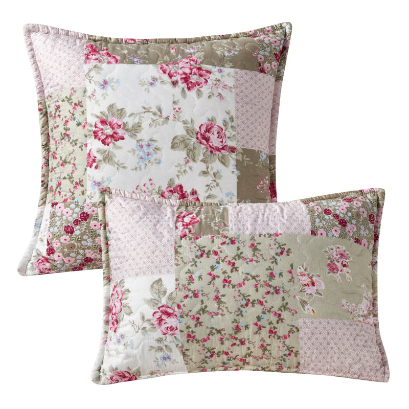 Orndorff Patchwork Rectangular Cushion Cover