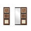 Solid Wood Frame Rectangle Wall Mirror