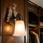 Applique murale bronze (ensemble de 2)