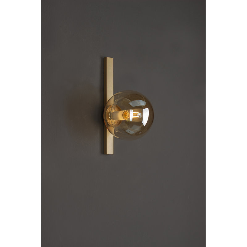 Limaville Plug-in Armed Sconce, Gold