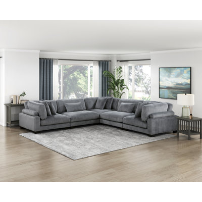 Canapé modulaire 5 pièces Sumekh