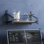 Dahl Elm Floating Shelf with Reclaimed Wood