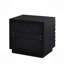 Ensemble de 2 tables de chevet en bois massif 2 tiroirs-66081361-66081362