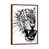 Classic Brown Wood Framed