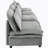 Double-Layer Cushion Modular Sofa, Freely Combinable, 4-Seater with Storage Function, Includes 4 Soft Cushions