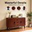Buffet 47,3 po Mid Century Modern