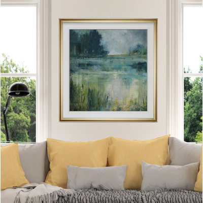 «Armido Reflections Edge» par Carol Robinson - reproduction d'art sur papier
