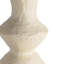 Ampoule en papier avec vase brun clair H 41 po