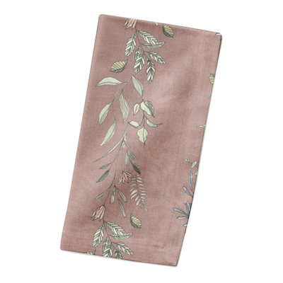 Serviette carrée en coton 10 po